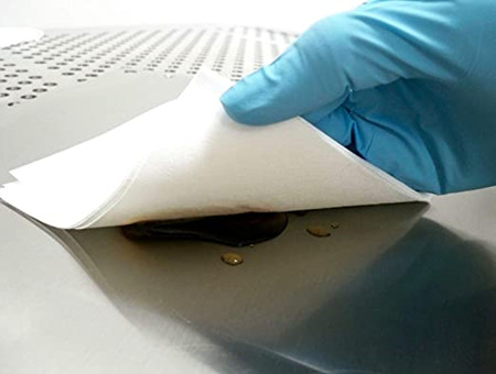 Pruebas de limpieza para detectar contaminación molecular, partículas y fibras